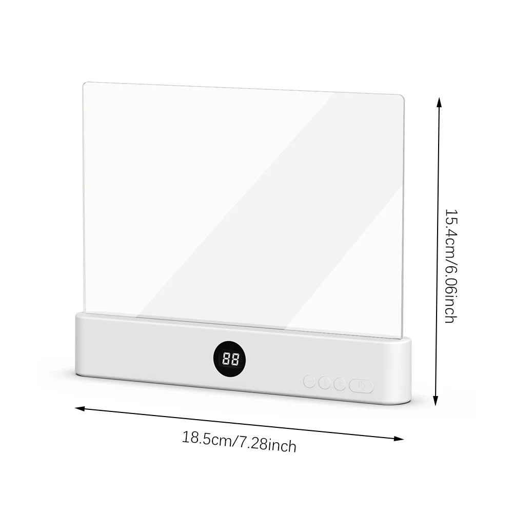 FlatGlow™️ - Ultra-Thin LED Book Light | 3 Colors & Eye Protection